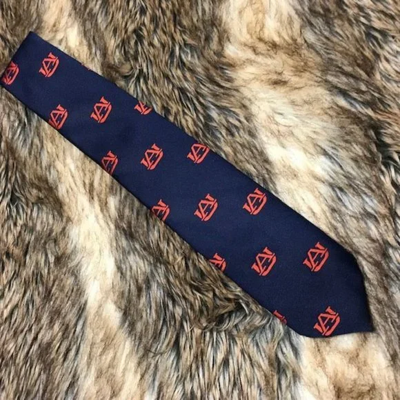 Campus Classics Musical Auburn University Officially Licensed Logo Tie - Picture 6 of 7